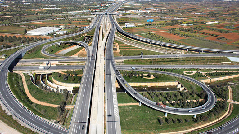 Τροχαίο ατύχημα στην Αττική Οδό